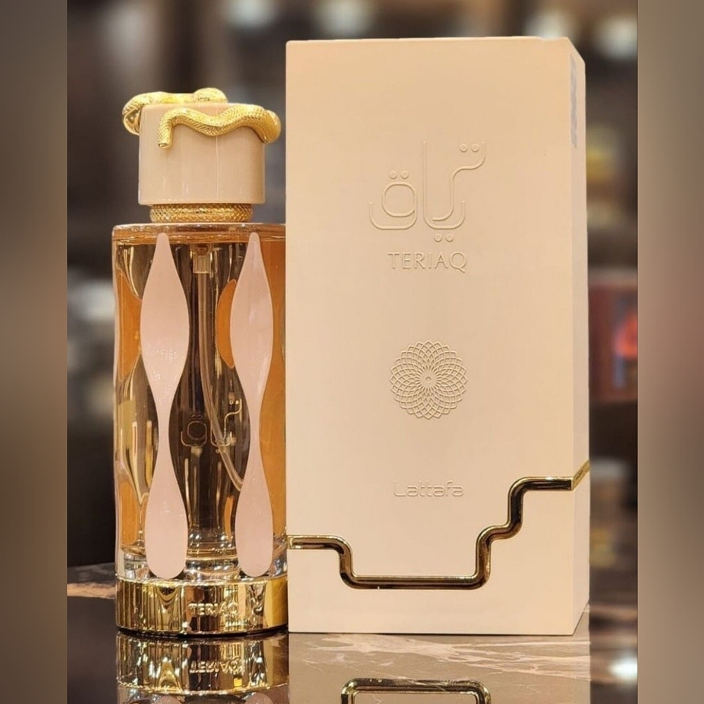 Teriaq By Lattafa 3.4.Oz 100 ML Eau De Parfum Spray New